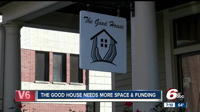 The Good House in need of more space, funding to continue helping IU Health patients