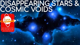 The Fermi Paradox: Disappearing Stars & Cosmic Voids