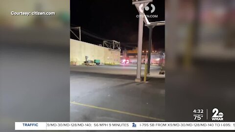 Grease fire creates a scare