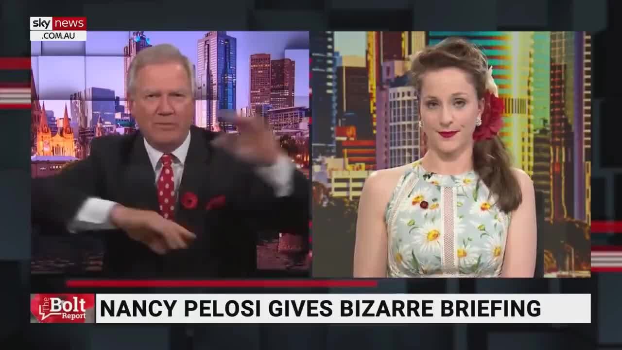 The World Is Laughing At Us - Australian Reporters RIP Incoherent Pelosi