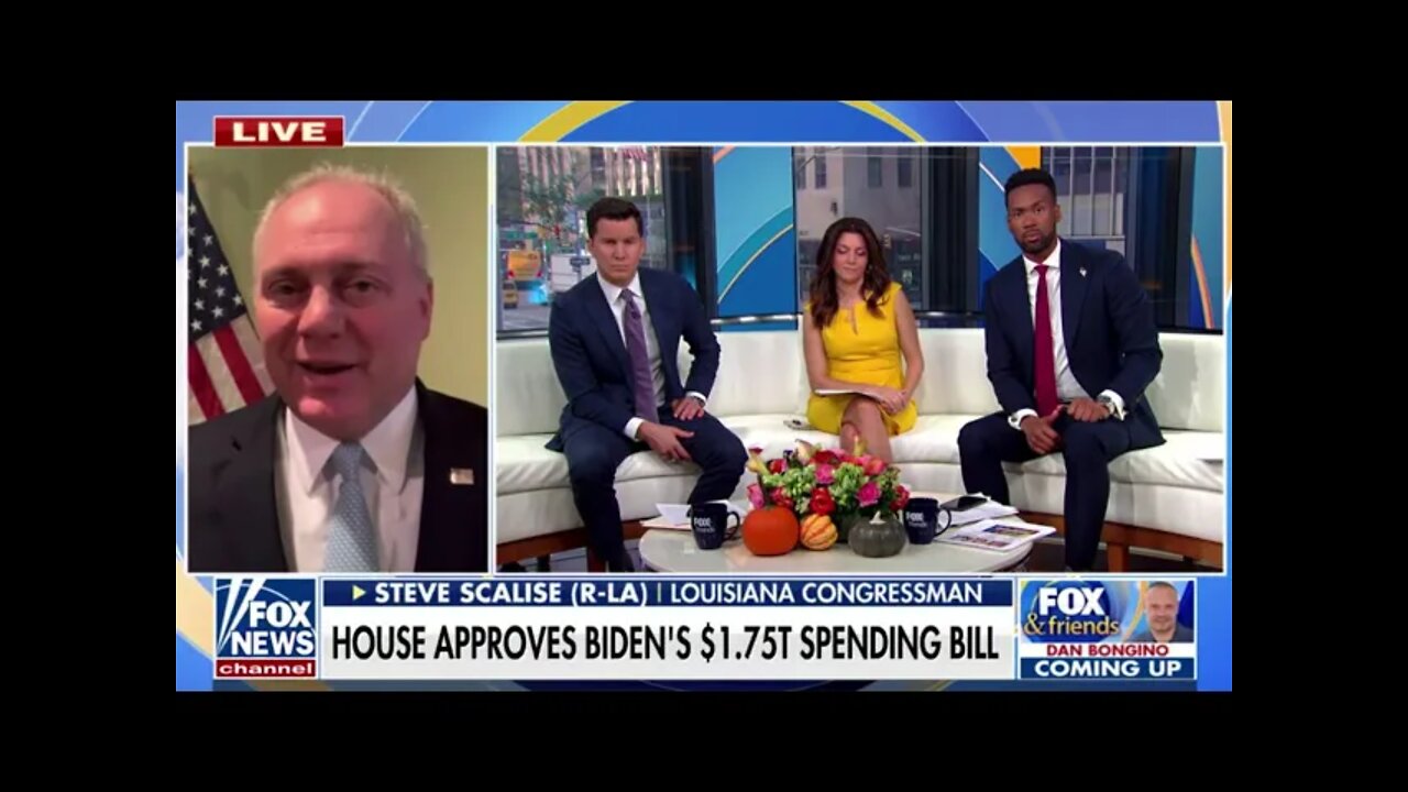 Fox News | House Republican Whip Steve Scalise on Fox and Friends