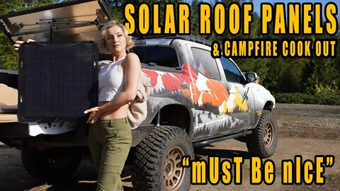 I HATE when People say this to me...Cascadia 4x4 Solar Panels + Campfire Cooking 🔥