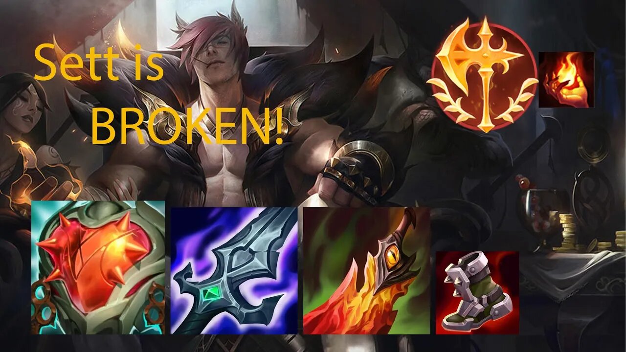 Sett Top but THE CHAMP IS BROKEN! League of Legends