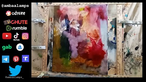 "I’m surrounded by people without Vision” This one is for Tucker, Oil Painting, Abstract Art, Relax