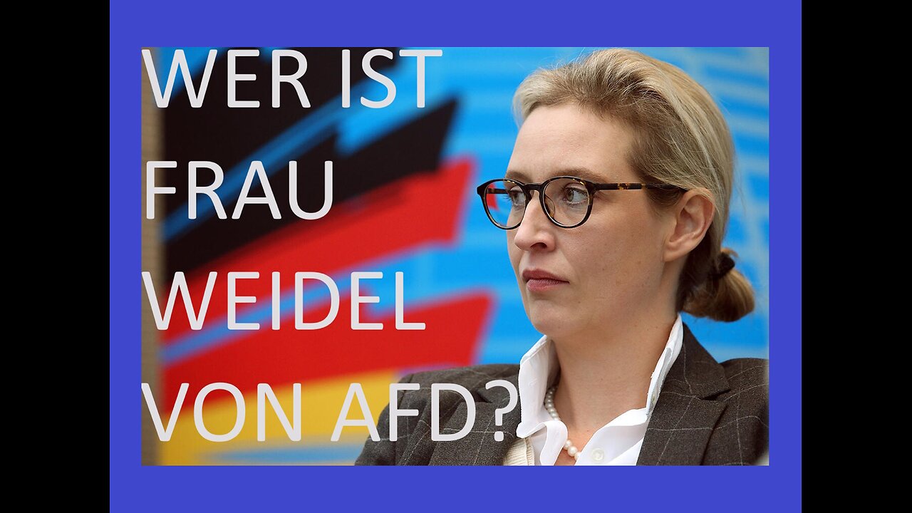 Wer ist Frau Weidel?