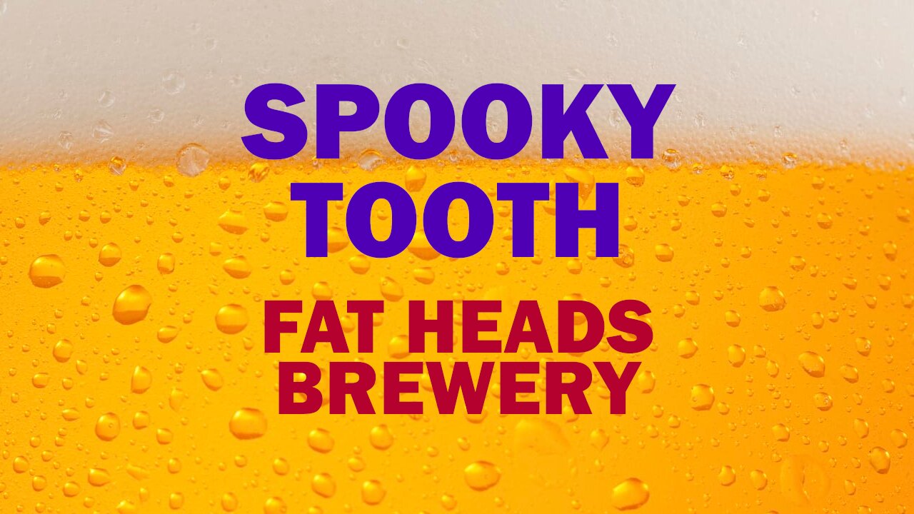 Spooky Tooth Imperial Pumpkin Ale by Fat Heads Brewery