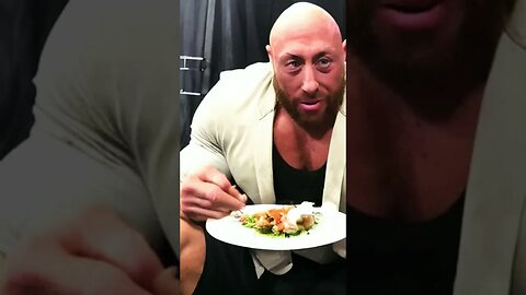 AI generated Joe Rogan eating some fish