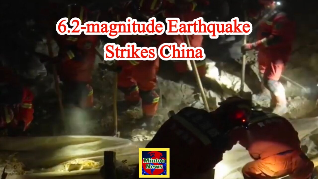 6.2-magnitude quake strikes China's Gansu and Qinghai provinces