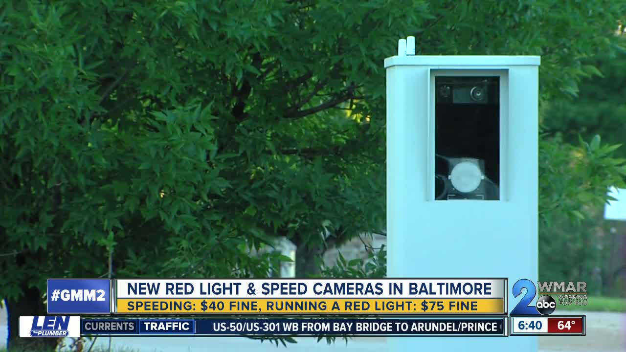 Six speed cameras, five red light cameras added to the city