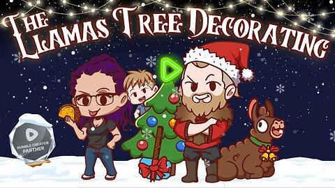 PARTNERED CREATOR | Llama Family Tree Decorating Stream!