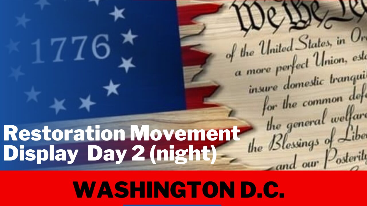 #1776Rm Display Day 2 (night) | Washington DC