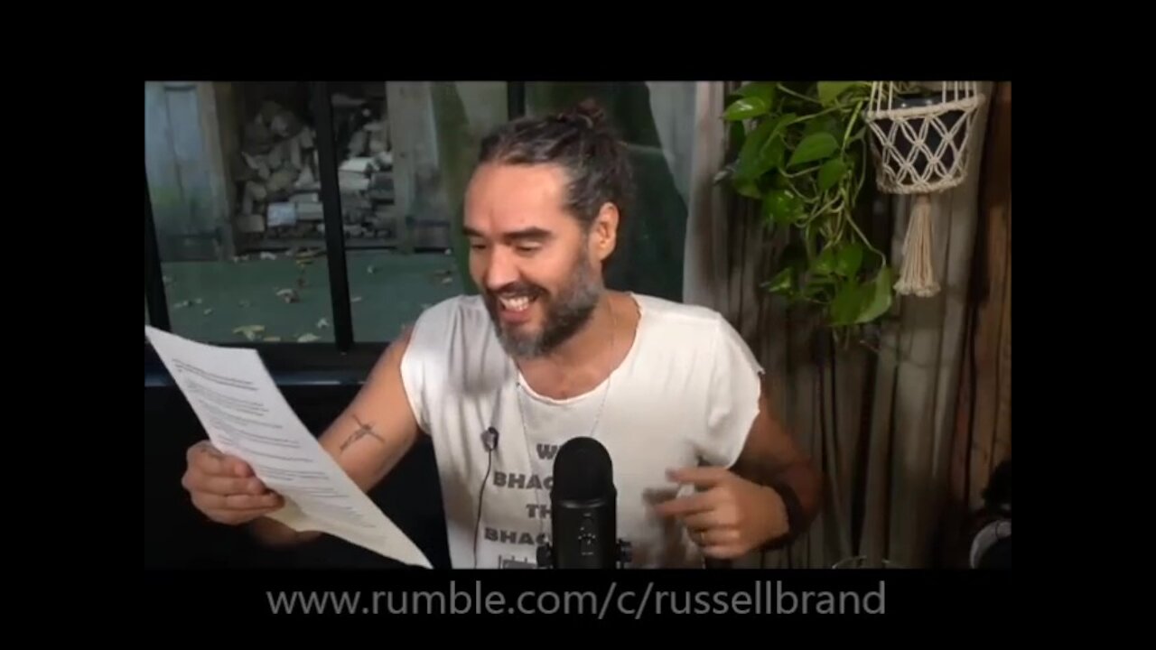 Russell Brand - FDA talks to Naked Greed