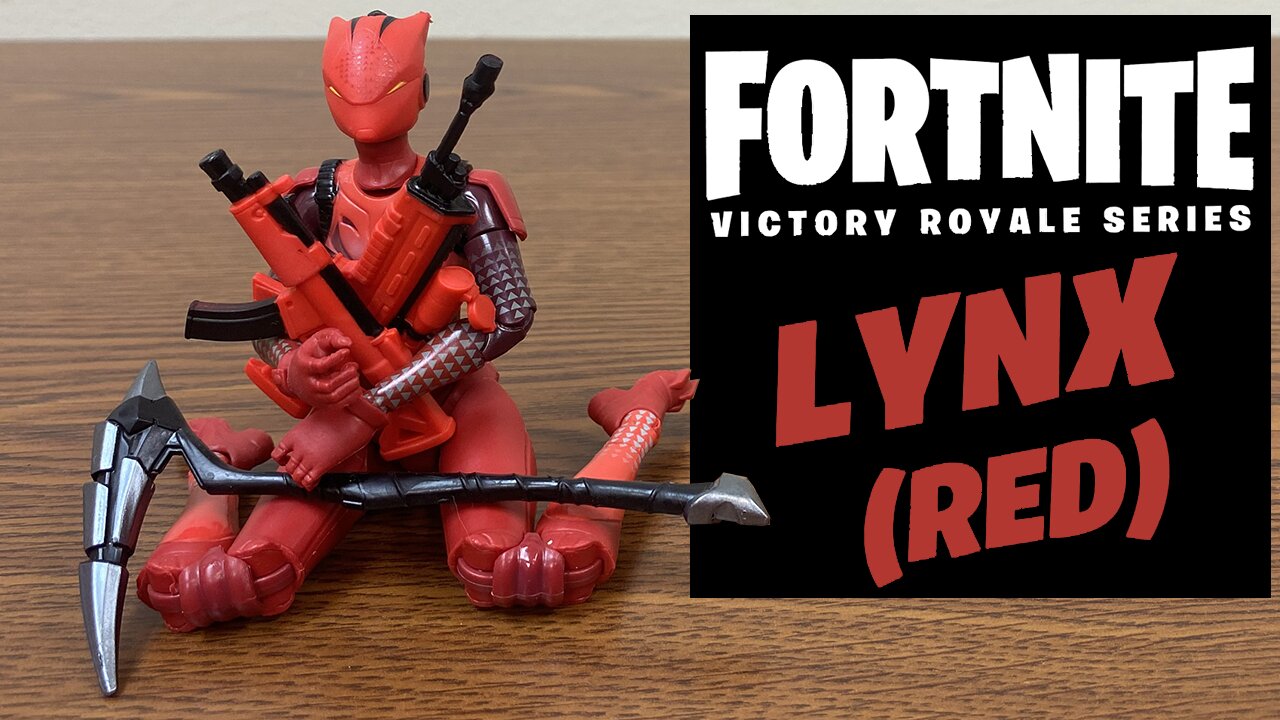 Lynx (Red) - Fortnite Victory Royale Series - Unboxing and Review