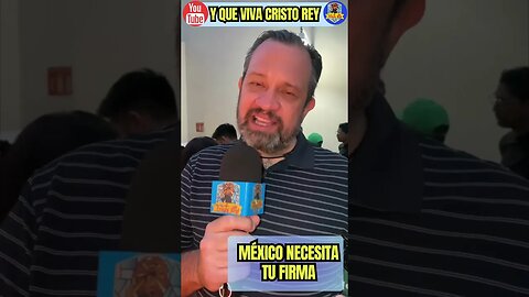 René Bolio, Director del CPAC México pide tus firmas para apoyar a Eduardo Verástegui presidente.