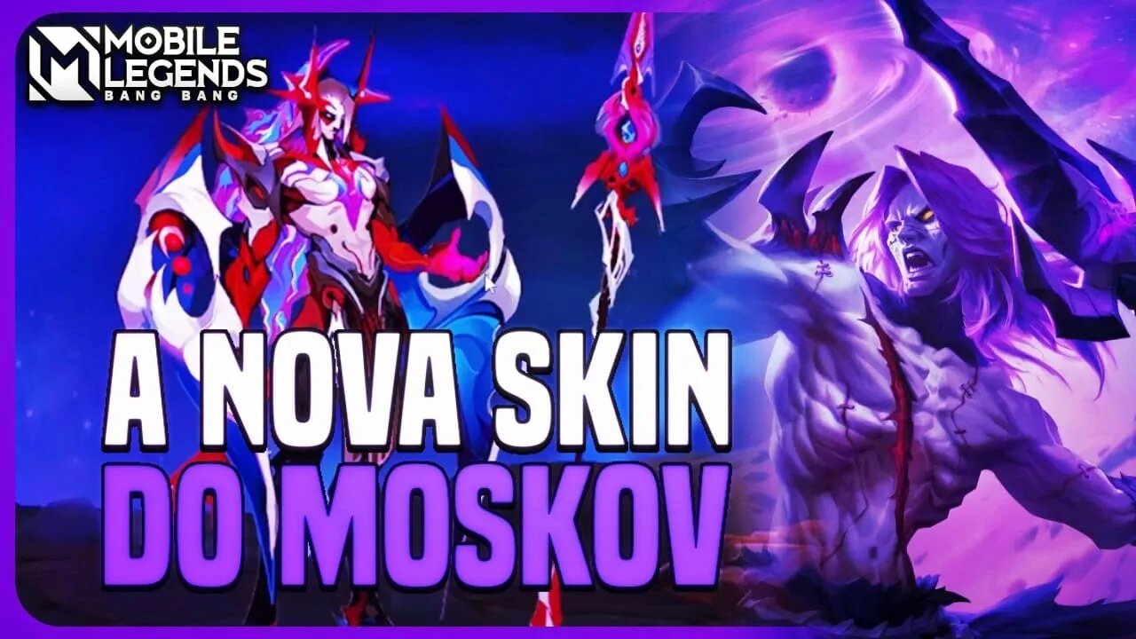 NOVA SKIN DO MOSKOV INSANA!!! PATCH NOTES E MAIS | MLBB