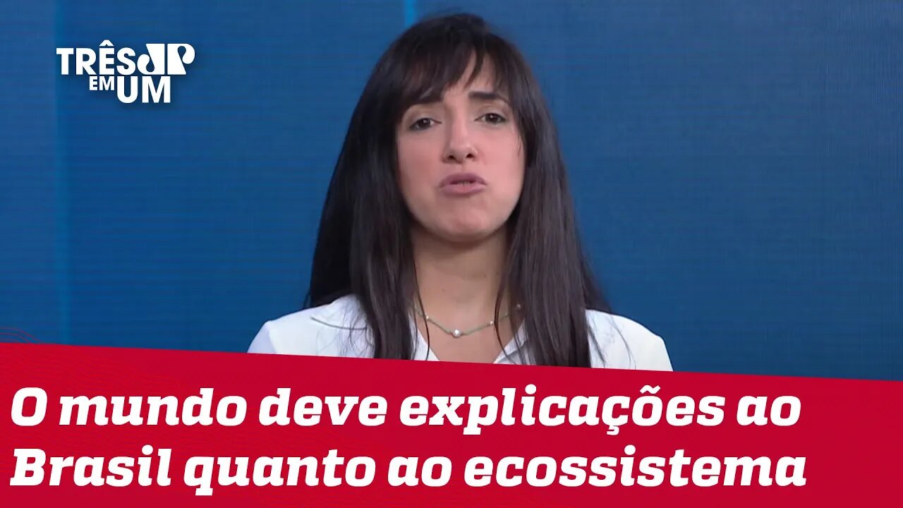 Bruna Torlay: Brasil está confortável em relação ao Meio Ambiente