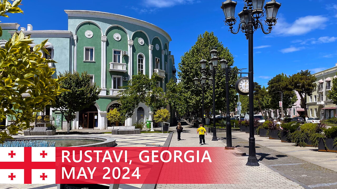 Rustavi Walks: Merab Kostava Avenue