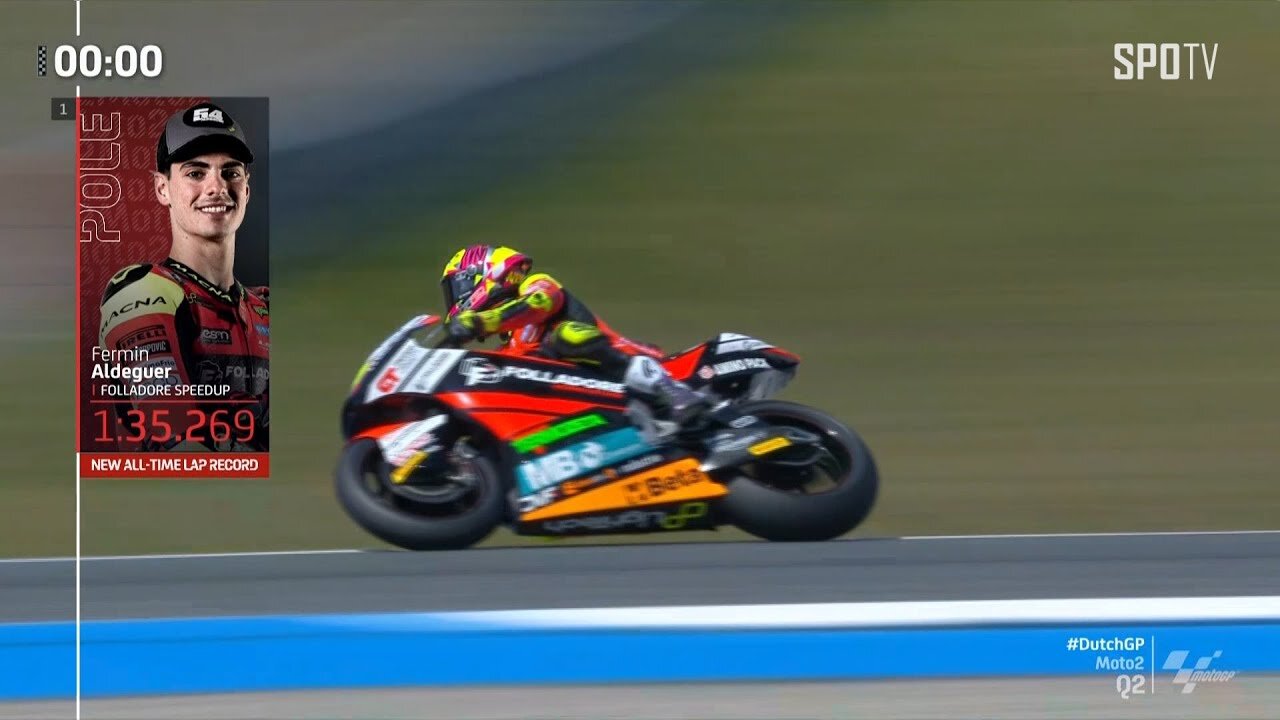 [MotoGP™] Dutch GP - Moto2 Pole Position & Interview