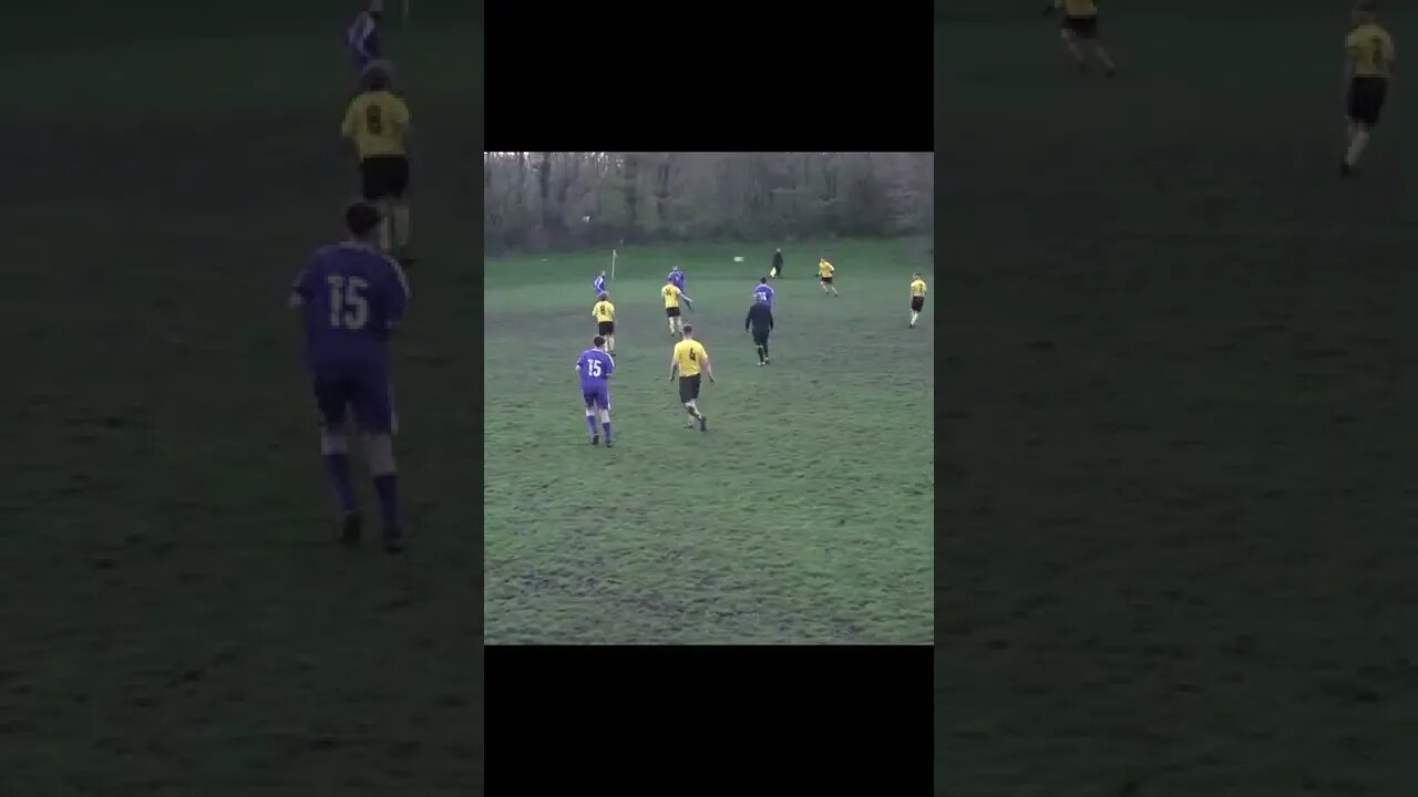 Amazing Dennis Bergkamp-like Skill! | But The Shot Goes Wide! | Funny Football #shorts