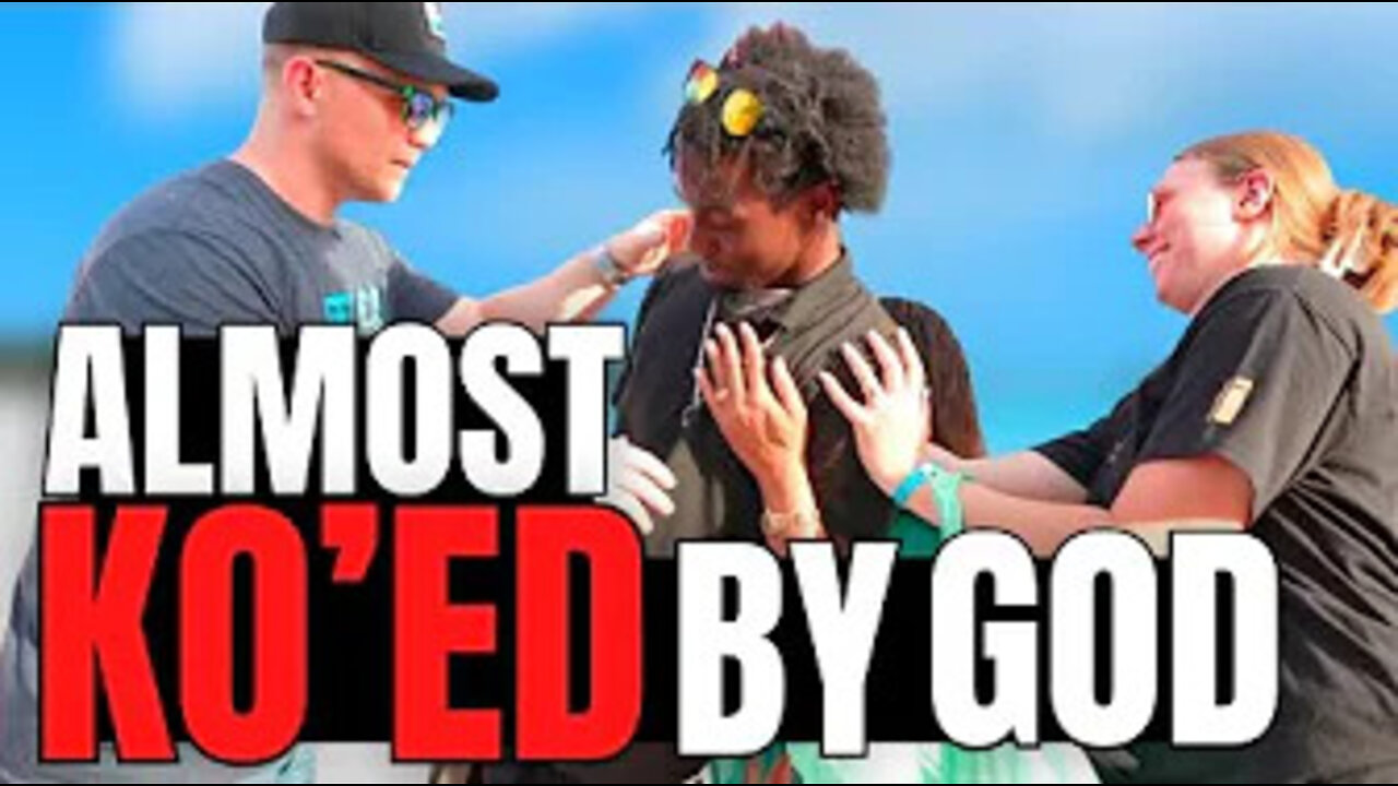 Must See! GOD almost KNOCKED a man OUT in the Bahamas!
