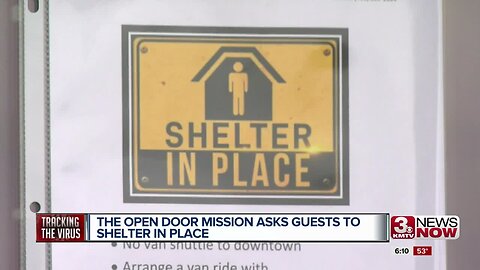 Open Door Mission asks guests to shelter in place