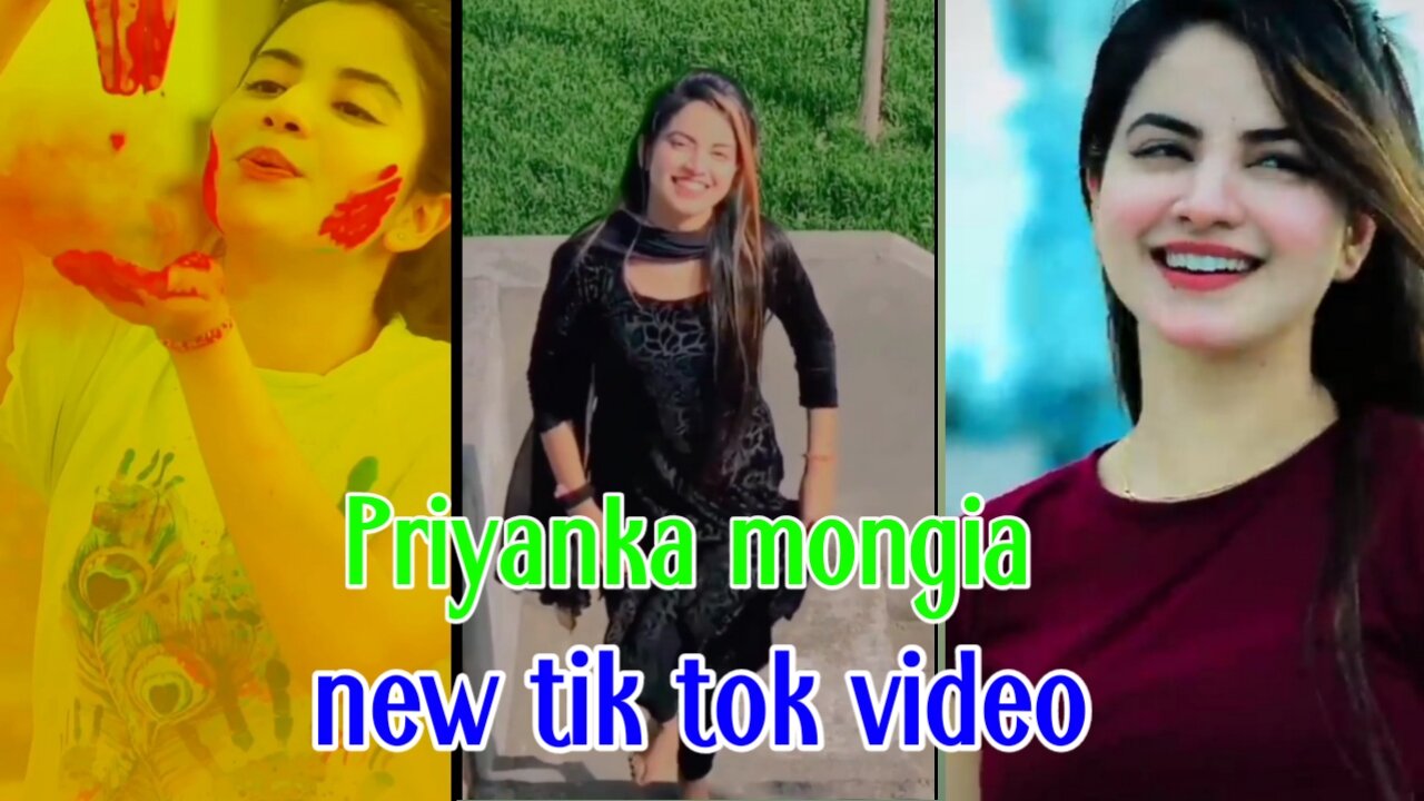 Priyanka Mongia Tik Tok Video New Delhi India video