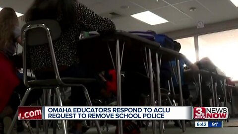 Omaha educators react to request for school police removal