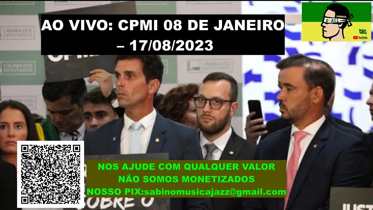 AO VIVO CPMI DE 08 DE JANEIRO OUVE - Walter Delgatti - 17/08/2023 #aovivo