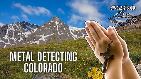 OLD RELIGOUS RELIC DISCOVERED while METAL DETECTING at COLORADO HOMESTEAD