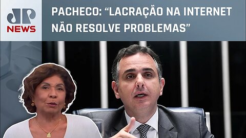 Pacheco enaltece harmonia e pacificação entre os Três Poderes; Dora Kramer comenta