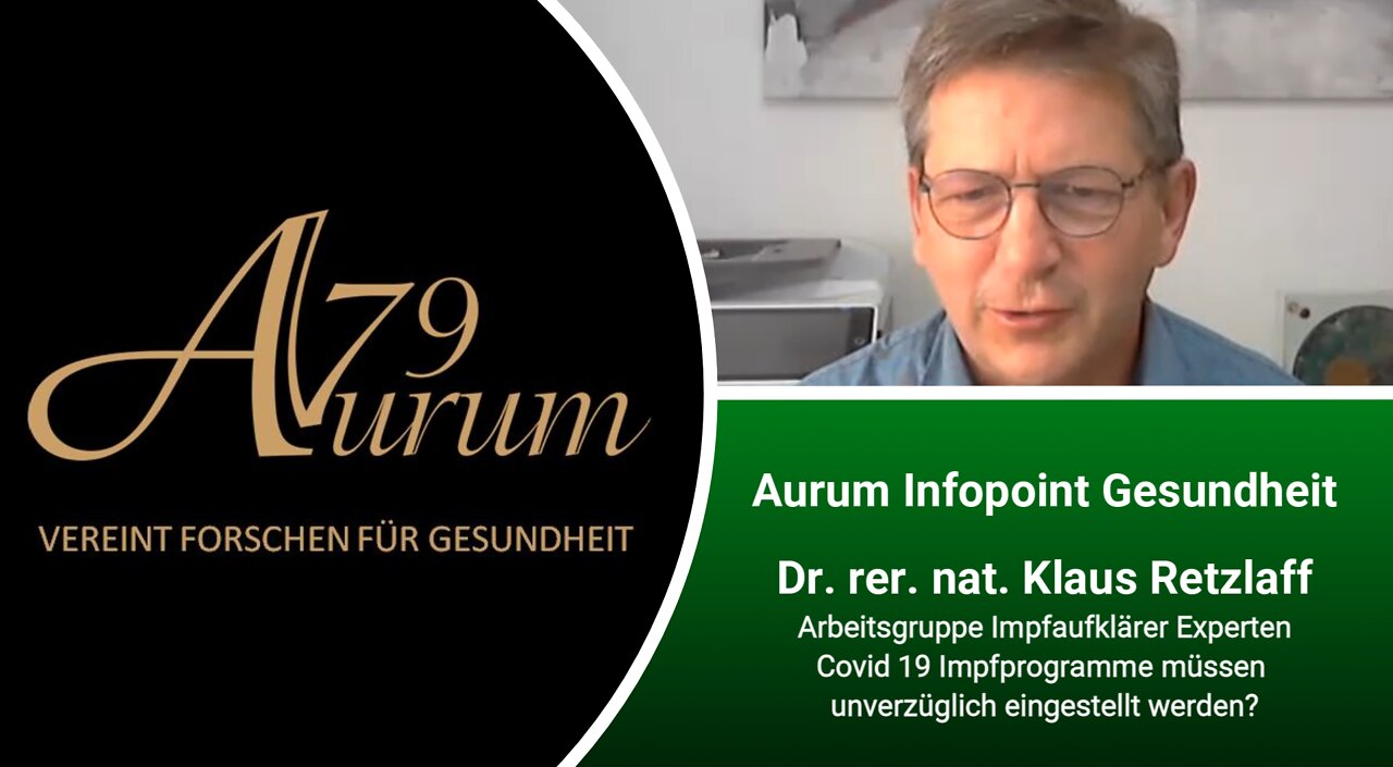 Aurum Infopoint Gesundheit: Dr. rer. nat. Klaus Retzlaff | Arbeitsgruppe Impfaufklärer Eperten