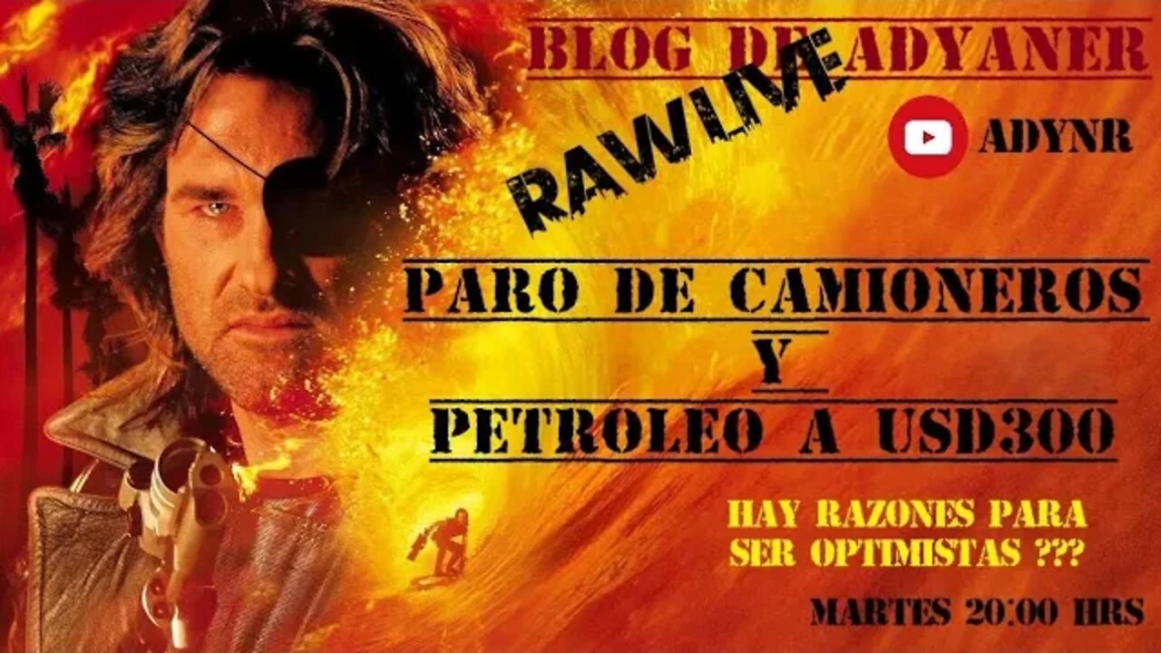 RAW LIVE --- PETROLEO A USD 300 Y PARO DE CAMIONEROS