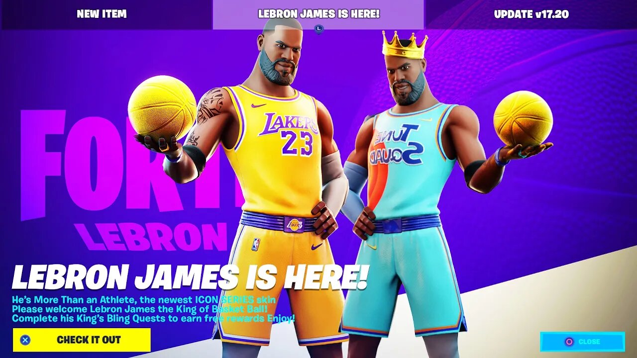 Lebron James Has Arrived | Fortnite