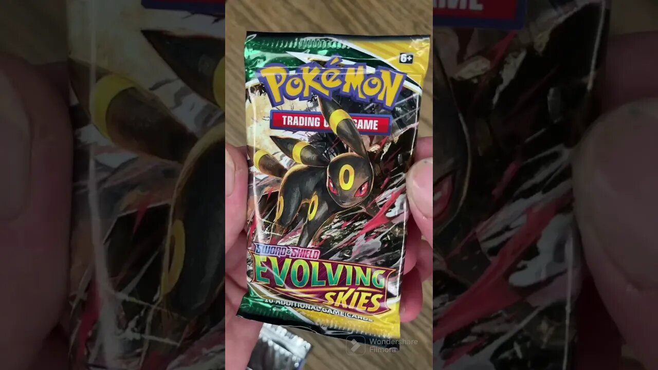 Pack Battle! Brilliant stars V evolving skies￼. Subscribe! #shorts