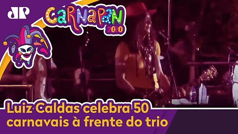 Luiz Caldas celebra 50 carnavais à frente de trio em Salvador