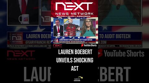 Lauren Boebert Unveils SHOCKING Act To Audit BigTech #shorts