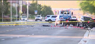 North Las Vegas PD: 1 dead, 2 injured in high-speed crash