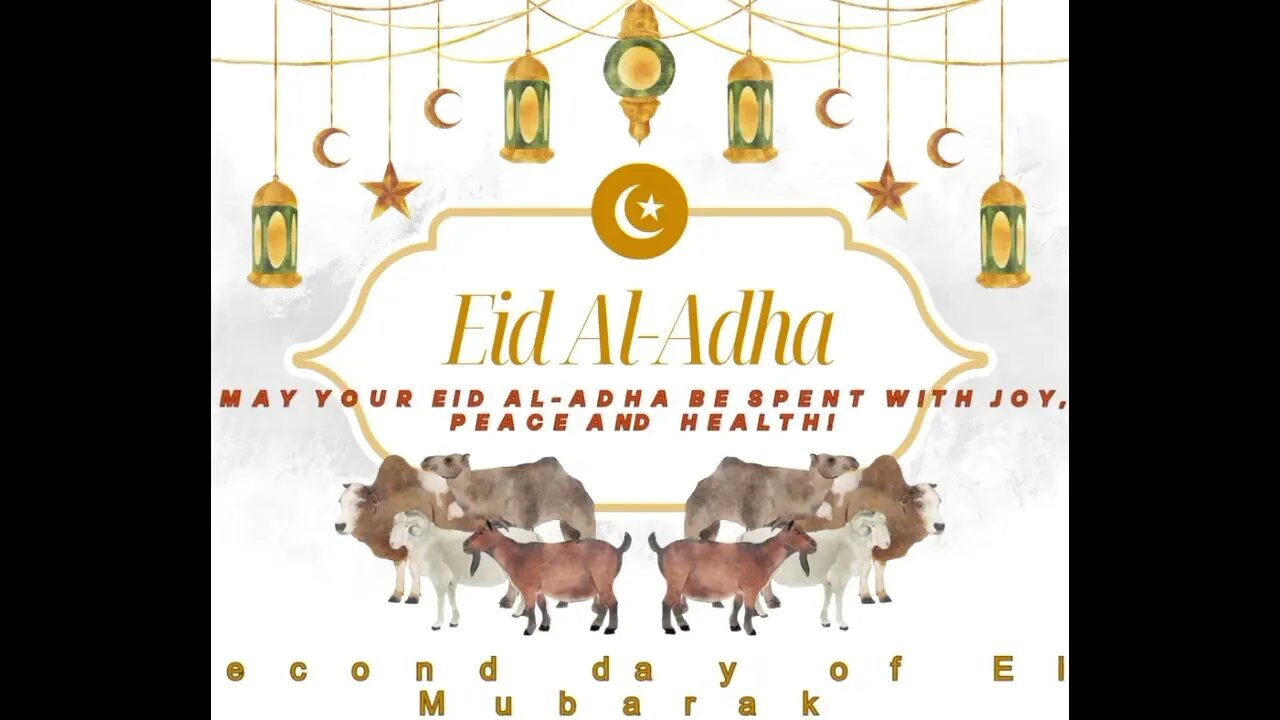 Eid Al adha second day greetings