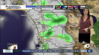 10News Pinpoint Weather with Meteorologist Megan Parry