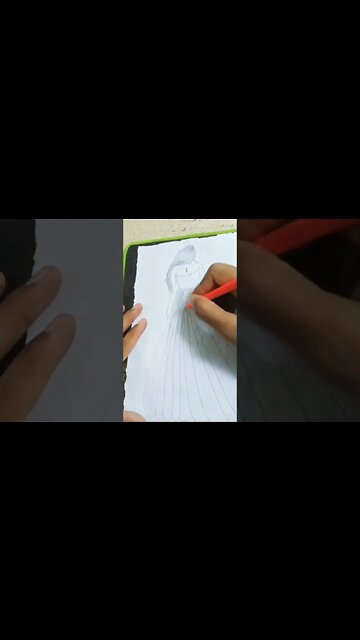 How to draw a girl 💃 #shorts #howtodraw #drawing #girldrawing #girl #viral #ytshorts #short