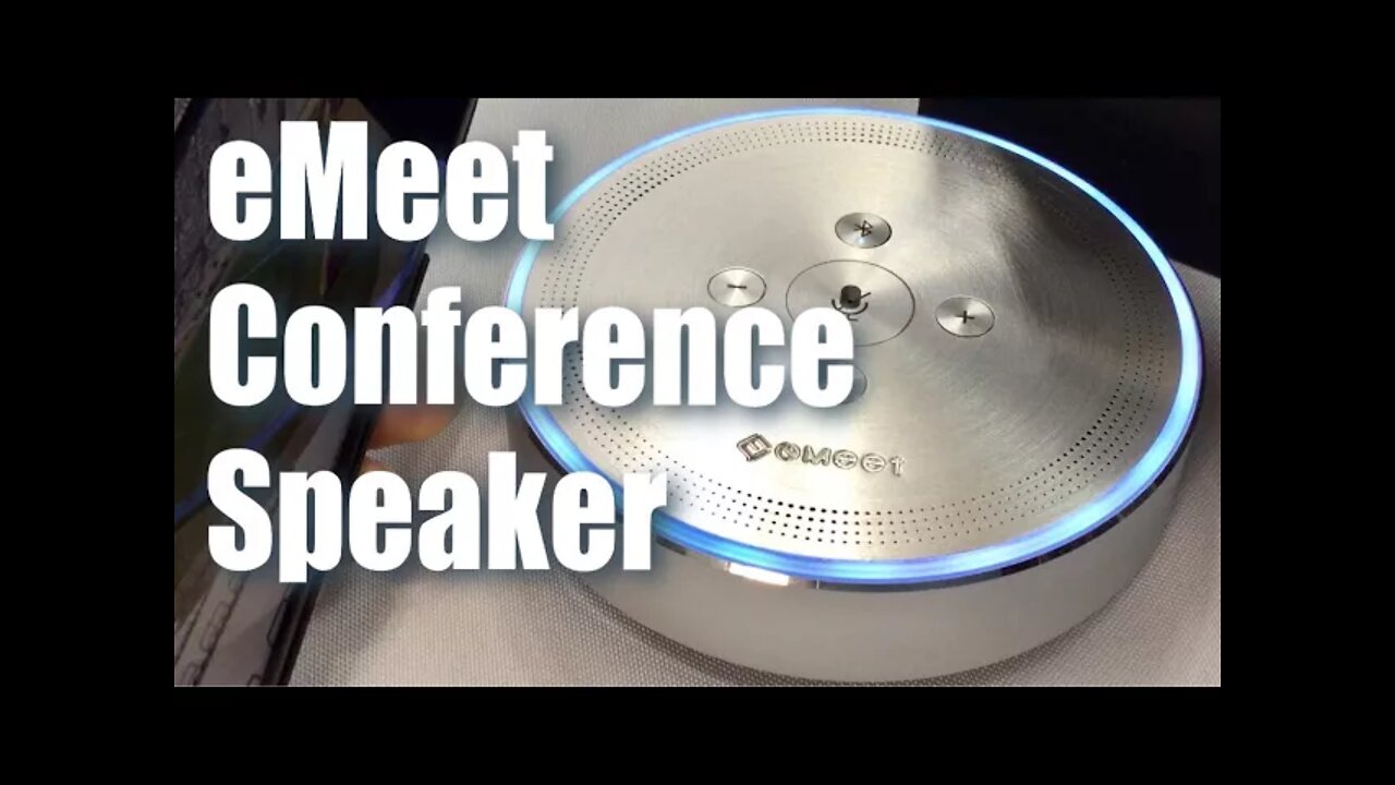 eMeet OfficeCore M1 Bluetooth Omni Directional Conference Speaker Review