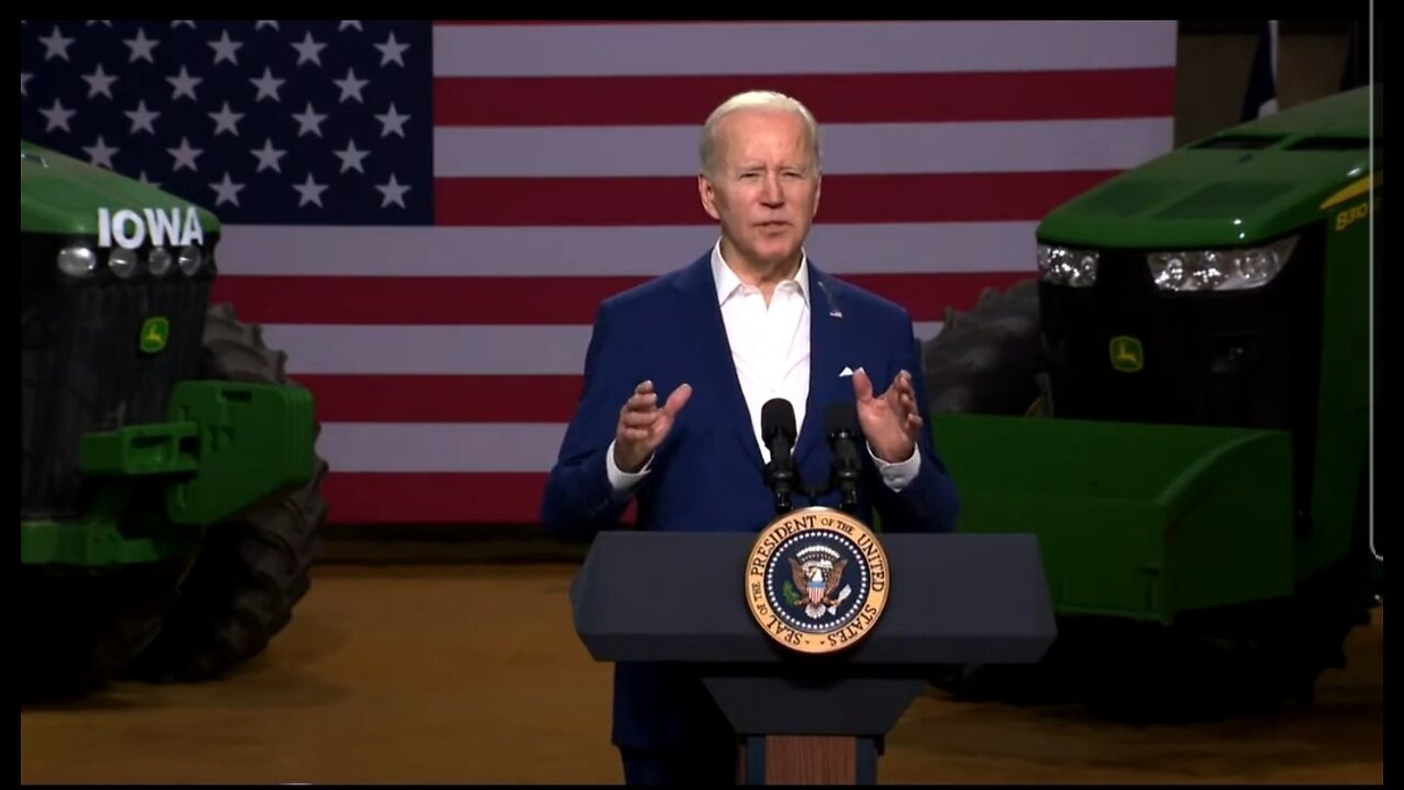 Biden: I've Proposed A Sustainable Aviation Fuel Tax To Get To A Goal Of Zero Carbon By 2050