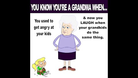 You know youre a grandma [GMG Originals]