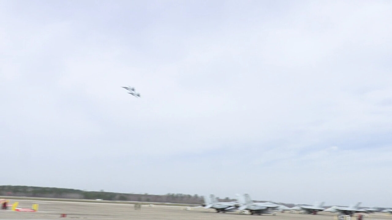 aerial change of command ceremony