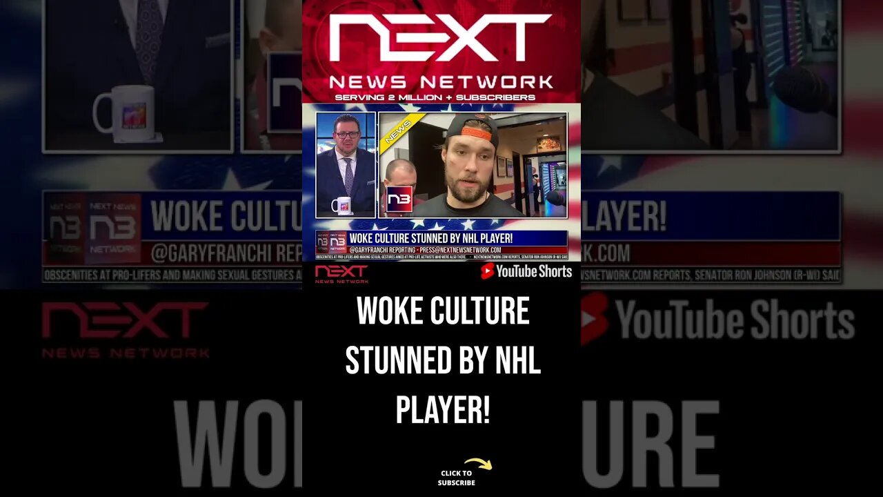 Woke Culture STUNNED By NHL Player! #shorts