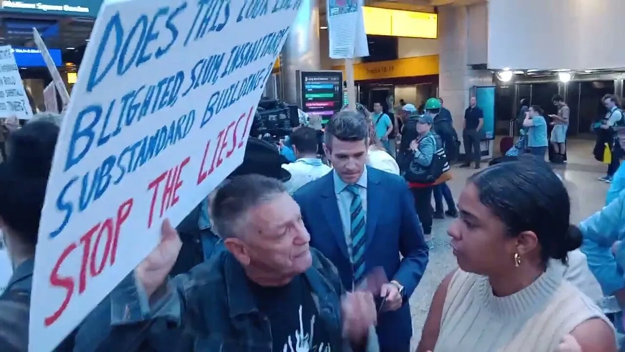 Counterprotest the Gov Kathy Hochul Penn Station ReDevelopment Plan By Rethink Penn Station 6/26/23