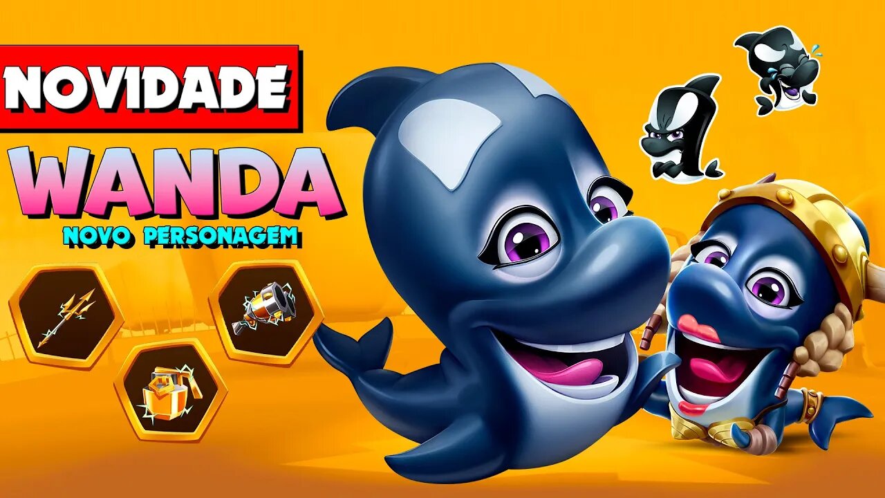 Wanda "ORCA" TESTEI A NOVA PERSONAGEM QUE CHEGOU NO ZOOBA