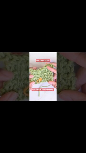 🧶 Have you tried the knitted Whelk Stitch in the Continental Style? #infiniticraftingco #knitting