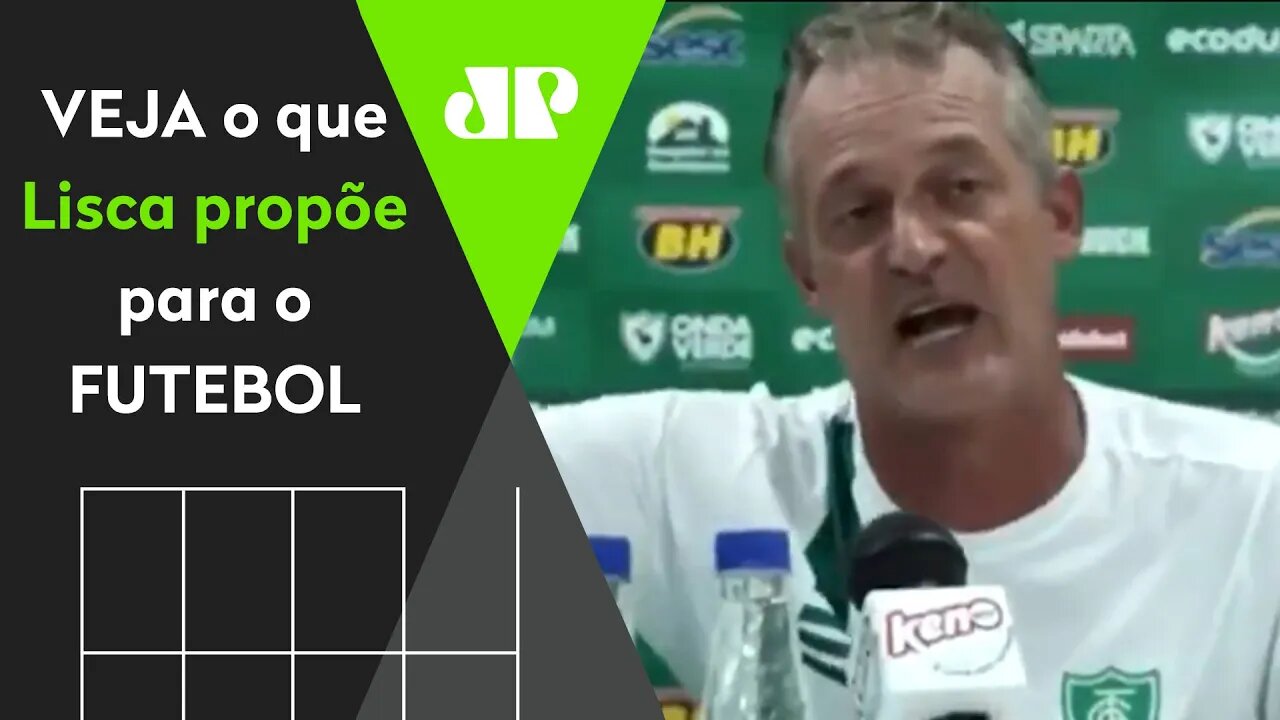 "Faço um apelo..." LISCA propõe AUXÍLIO EMERGENCIAL do FUTEBOL