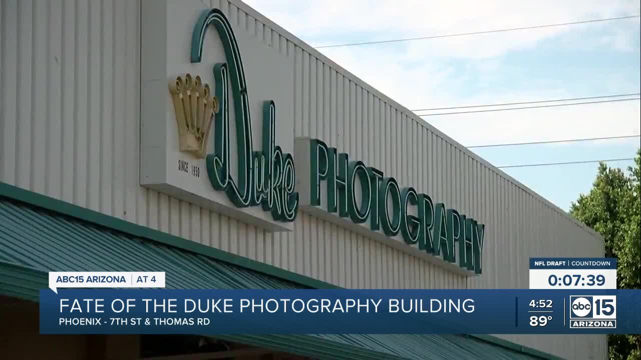 Duke Photography building in Phoenix to be demolished for Raising Cane's